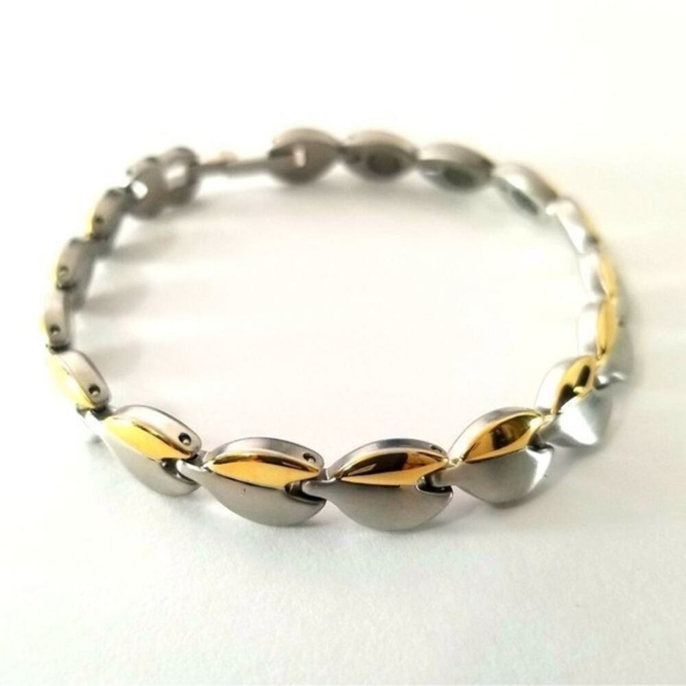 New stainless steel magnetic‎ bracelet 7.5 inches